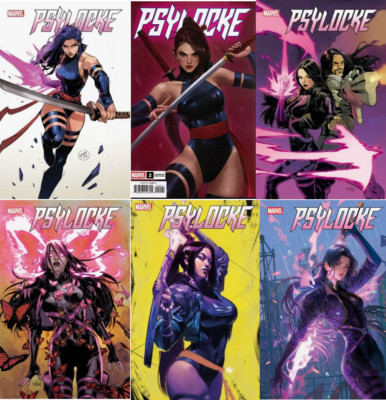 All Psylocke v2 Comics 1-6 (Read Desc) Includes PSYLOCKE 1 2 3 4 5 6 2024 2025