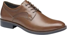 Johnston & Murphy Holcomb Waterproof Cap Toe Oxfords Shoes Mens 9 Brown $145 NEW