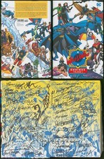 Who's Who Omnibus 1 SIGNED X50+ George Perez Alan Davis Andy Kubert Arthur Adams
