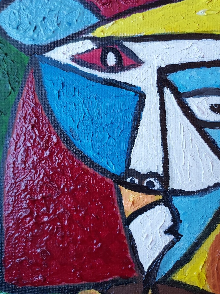 Pablo Picasso Bust of a Woman Reproduction Oil On Canvas, 8