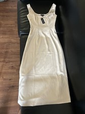 Pretty Little Thing Champagne Midi Dress