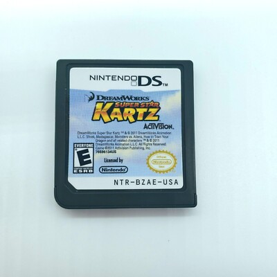 Nintendo DS Dreamworks Super Star Kartz Video Game E for Everyone