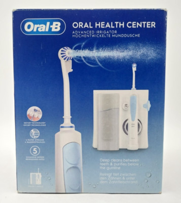Oral-B JAS23 Munddusche Reinigungssystem Health Center Oxyjet Dental #KT7743X--