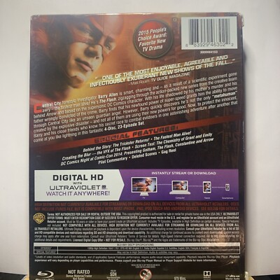 The Flash: The Complete First Season (DC) (Blu-ray, 2014) w