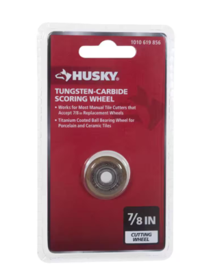 #ad #ad Husky Replacement Scoring Wheel for Multiple Tile Types Titanium Coated 7 8quot; $14.31