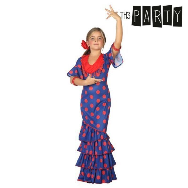 Flamenco azul para niñas 5-6