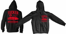 Tucker 48 Zipper jacke Tucker Torpedo,V6,Hot Rod,US Car,Sin,City,Marv,Kult