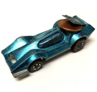 Hot Wheels Redline Bugeye Car 1970 Aqua Made in Hong Kong | eBay