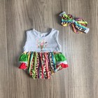 NEW Boutique Baby Girls Romper & Lot Size 6-12 M Wholesale Watermelon Sunflower — photo 5