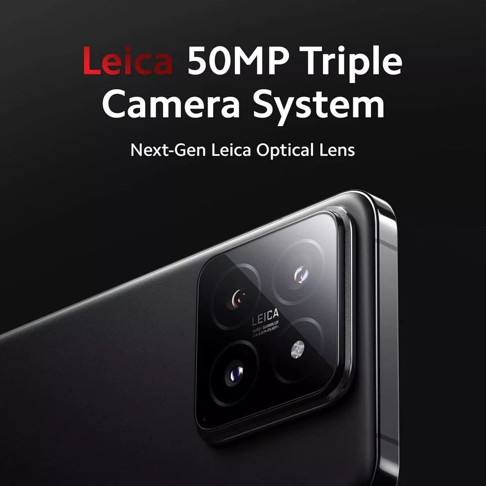 5G Xiaomi 14 Phone 256GB/512GB/1TB 50MP HyperOS Snapdragon8 Gen3 4610mAh Android - Image 3 of 4