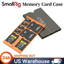 SmallRig SD Card/CFexpress Type-A Cards/TF Card Holder Memory Card Storage Case