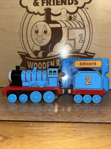 EDWARD ! THOMAS FRIENDS TRAIN TAKE Along n play Diecast 2002 CARD - Imagen 6 de 11