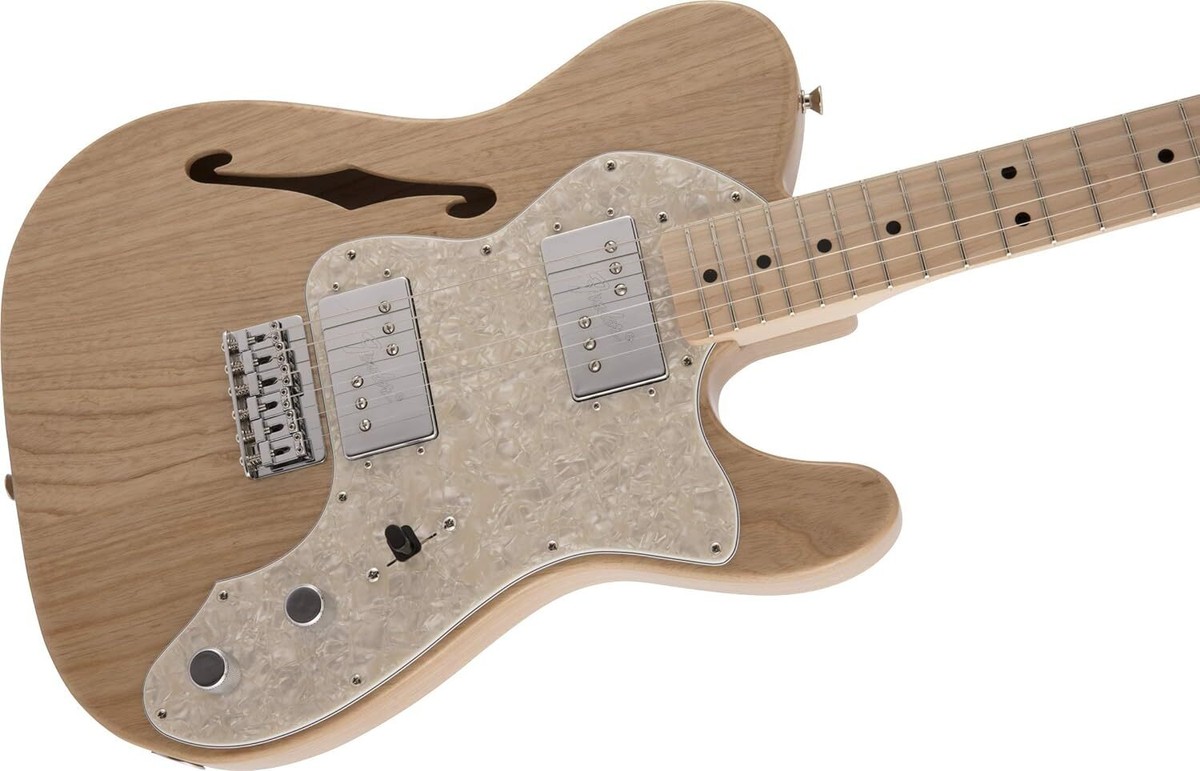 ギター Fender MIJ 70s Telecaster Thinline MOD Fender Japan Traditional 70s Telecaster Thinline Guitar