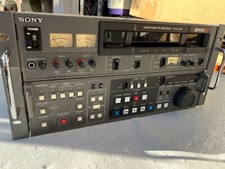 VINTAGE SONY PVW2800 BETACAM SP VIDEO CASSETTE EDITING PLAYER / RECORDER / NOTES