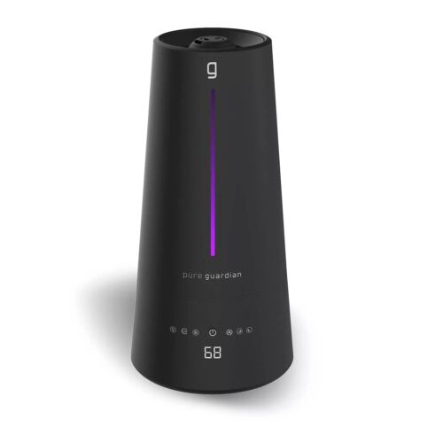 PureGuardian 1.5 Gal. Warm and Cool Mist Ultrasonic Humidifier with Humidistat