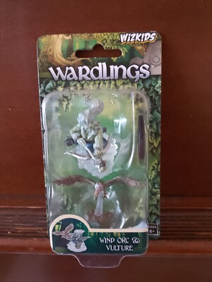 Wind Ork und Geier - D&D - Wizkids Wardlings Miniaturen vorbemalt