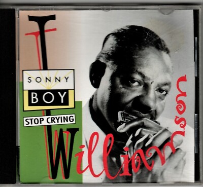 SONNY ROY WILLIAMSON - STOP CRYING - CD - 1991 - EUROPE - THAT'S BLUES TB 010 -