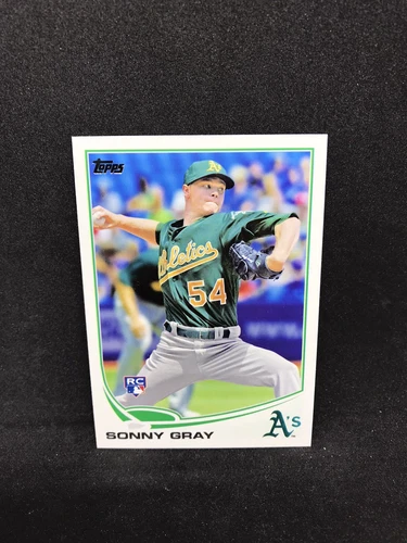 2013 Topps Update Sonny Gray Rookie Card RC Oakland Athletics #US277