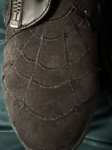 IRON FIST Walking In My Web Black Platform Oxford Shoes Womens US 9 UK 7 Gothic - Picture 3 of 11