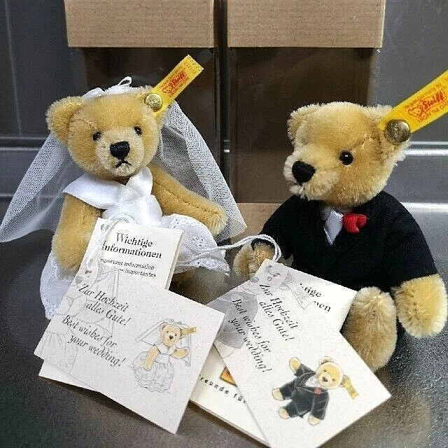Steiff bride and groom bears sale