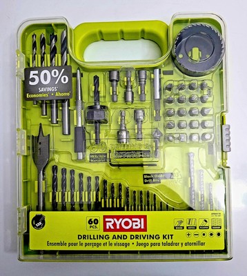 Ryobi Drill and Drive Kit (60-Piece)