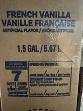 Coffee Mate Nestle 1.5 Gallon French Vanilla Creamer 