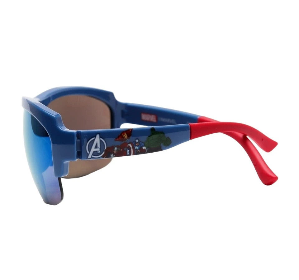 New Boys Marvel Avengers Red Blue Costume Sunglasses Iron Man Hulk America - Image 3 of 4