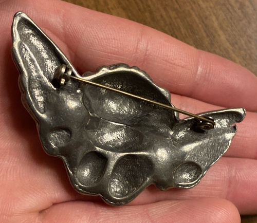 Vintage Religious Pewter Cherub Child Guardian Angel Lapel Pin Christianity Pray - Picture 10 of 14
