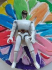 1993 Bandai White Ranger Vintage Power Rangers 4.5" Inch Action Figure