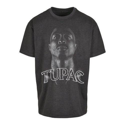Mister Tee Herren T-Shirt Mit Tupac Print – Lässiges Streetwear-Shirt In Klassischem Schnitt
