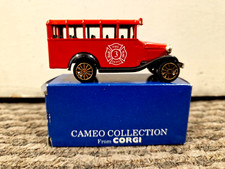 Corgi Cameo Collection - Bedford Fire Bus - Freepost