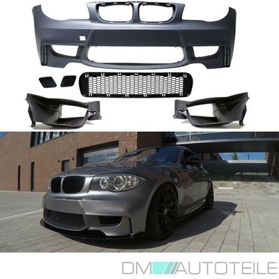 Sport Front Stoßstange vorne +Luftführung passt für BMW E81 E82 E87 M EVO + ABE*
