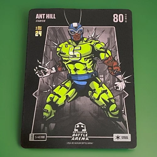 2024 NSCC Bo Jackson Battle Arena ANT HILL Steel S-41/100 ANTHONY EDWARDS
