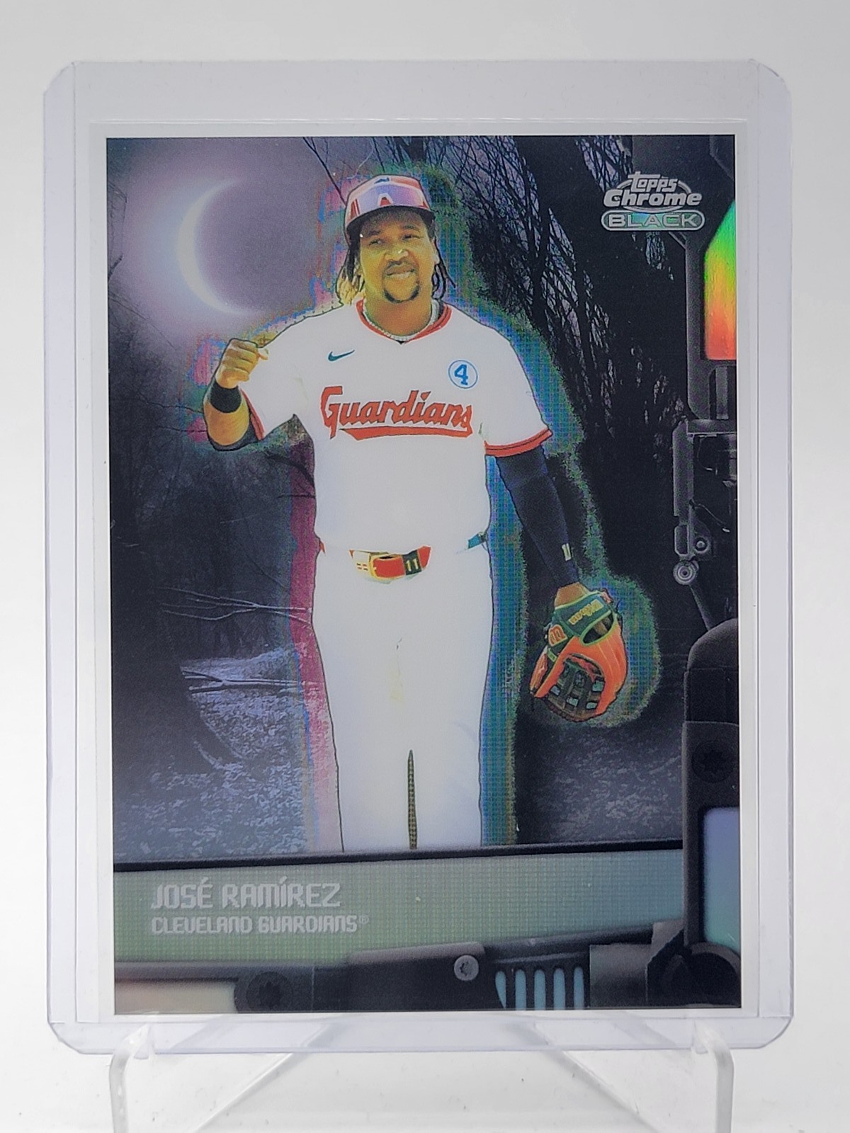 JOSE RAMIREZ 2026 TOPPS CHROME BLACK NOCTURNAL REFRACTOR #NOC-31 Q3967