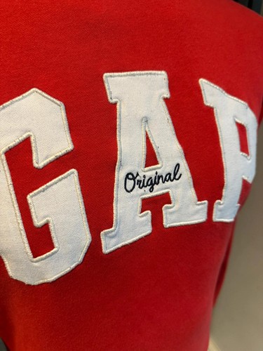 Felpa Gap Originals Spell out rossa taglia S - Foto 2 di 6
