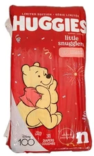 Huggies Little Snugglers Disney 100 Limited Size Newborn Diaper Pack (31 Total) 