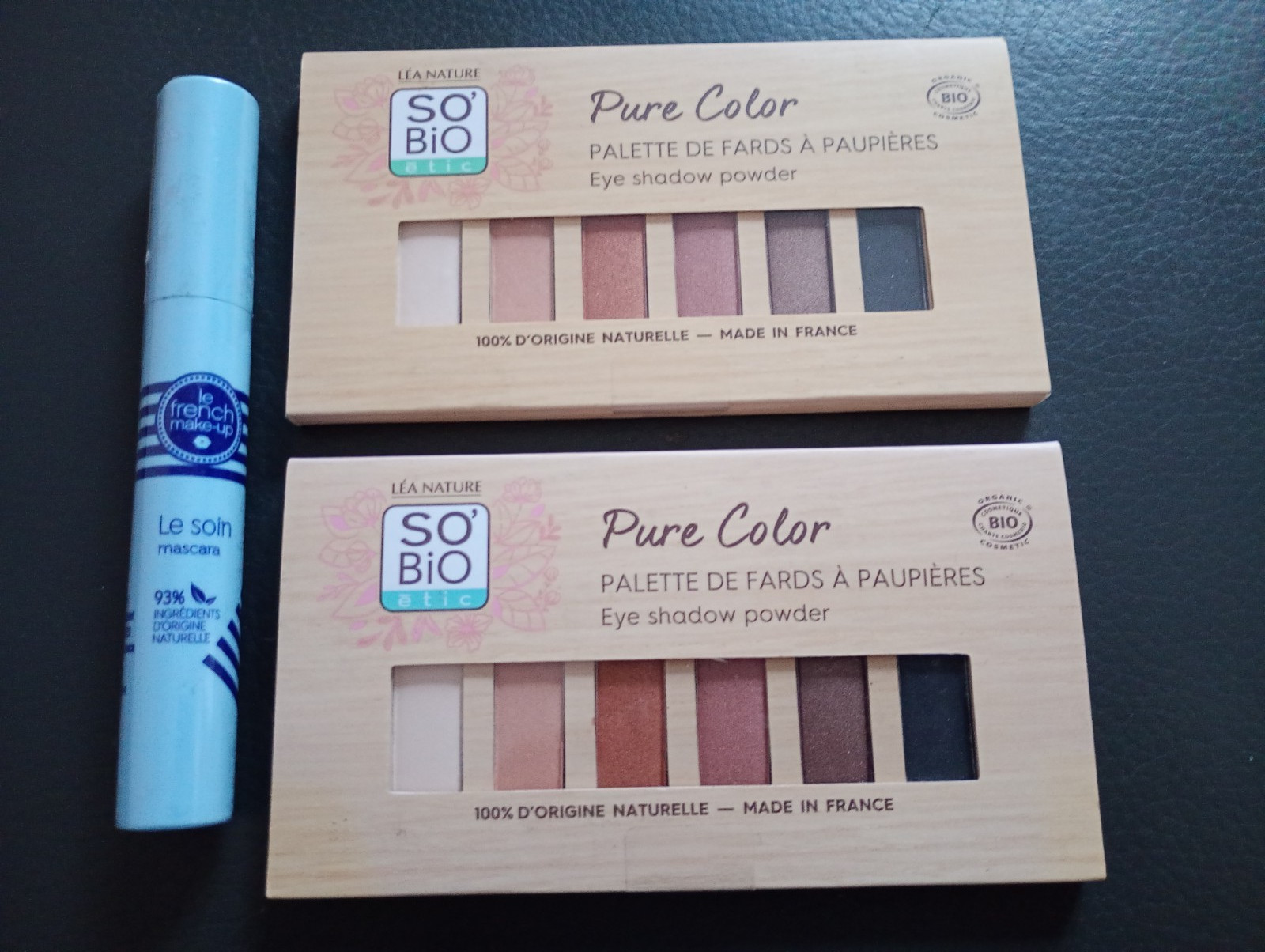 Palette Fard à Paupières Yeux Sensibles et Mascara Noir SO'BiO étic