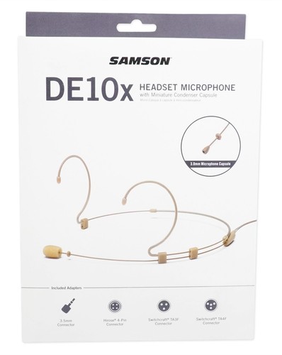 Samson DE10X Headset Microphone For SENNHEISER SK D1 Bodypack Transmitter - Picture 9 of 10