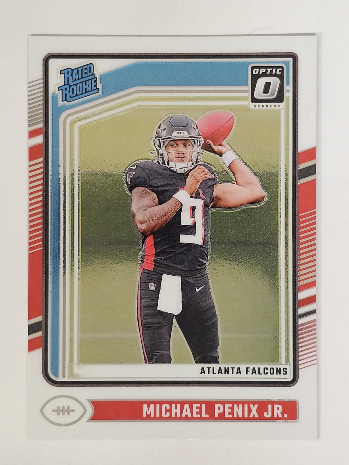 2024 Donruss Optic #279 Michael Penix Jr. Rated Rookie RC Falcons