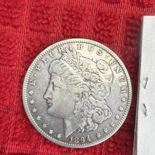 1894 O Morgan Silver Dollar $1 Circulated Business Strike 0.9 Fine Silver Coin