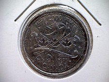 2000 Canada Uncirculated, PL   PRIDE   25 Cent Coin