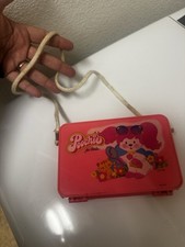 1982 Pink Poochie For Girls Case Plastic Girls Case With Shoestring Strap