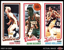 1980 Topps Don Ford / Quinn Buckner / Brad Holland 55 / 145 / 138 8 - NM/MT