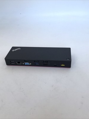 Lenovo ThinkPad Thunderbolt 3 Dock (Model: DBB9003L1 w/ 135W Adapter & Type C