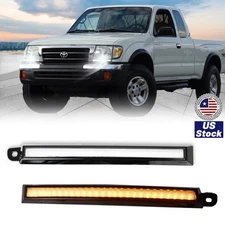 LED Front Headlight Side Daytime Running Lights Turn For Toyota Tacoma 1998-2000