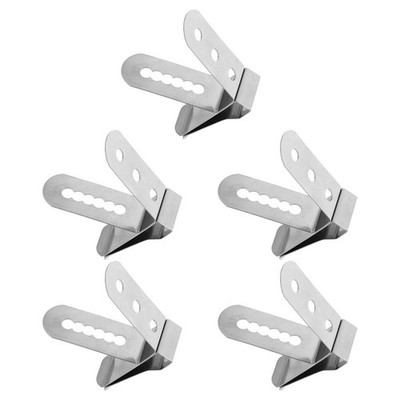5 Pcs Edelstahl-sondenhalter Multifunktionaler Bratthermometer Clip