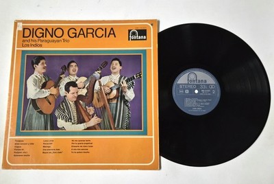 Digno Garcia And His Paraguayan Trio Los Indios 12'' Vinyl-LP VG+ Schwarz 33 RPM