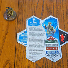 Heroscape Sgt. Drake Alexander Jandar w/ Card (2004)