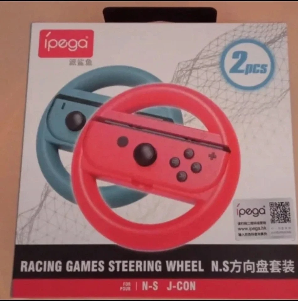 Set 2 Volanti iPega per Nintendo Switch Joy-Con – Accessori Gioco - Immagine 2 di 4