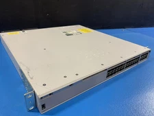 Cisco Catalyst 9300 Switch 24-Port Network Switch SFP C9300-24S-A w/ C9300-NM-8X